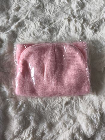 Bonnet rose Sans marque Taille unique