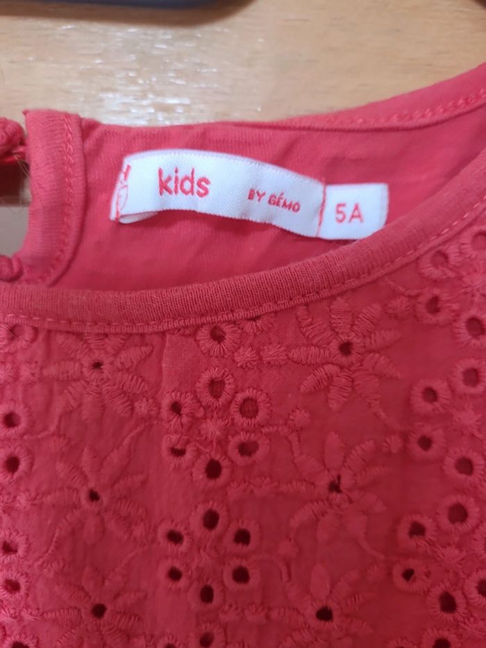 Robe corail 5 ans Gémo été - photo numéro 3