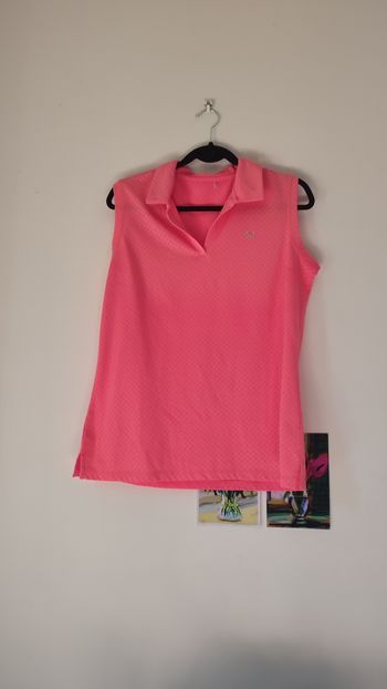 Polo chervò sans manches T42 neuf