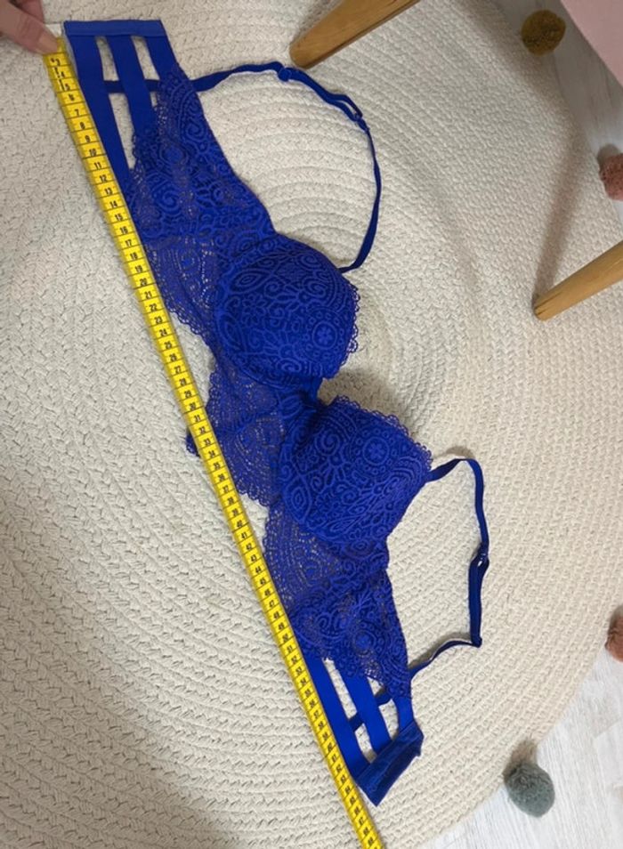 Soutien gorge bleu undiz 90B - photo numéro 4