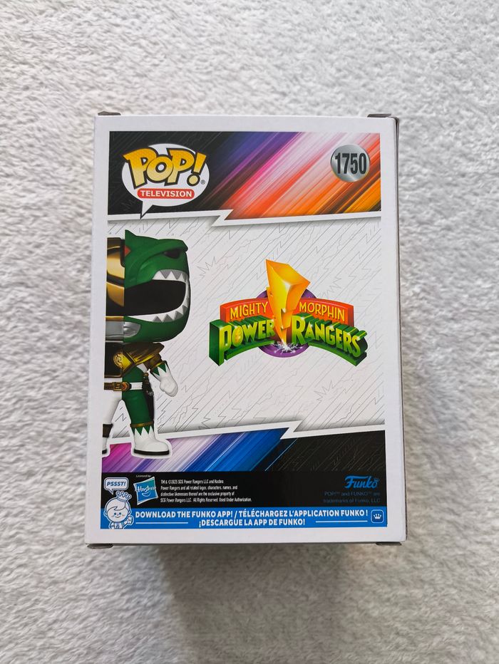 Funko Pop Green/White Ranger n°1750 - photo numéro 2