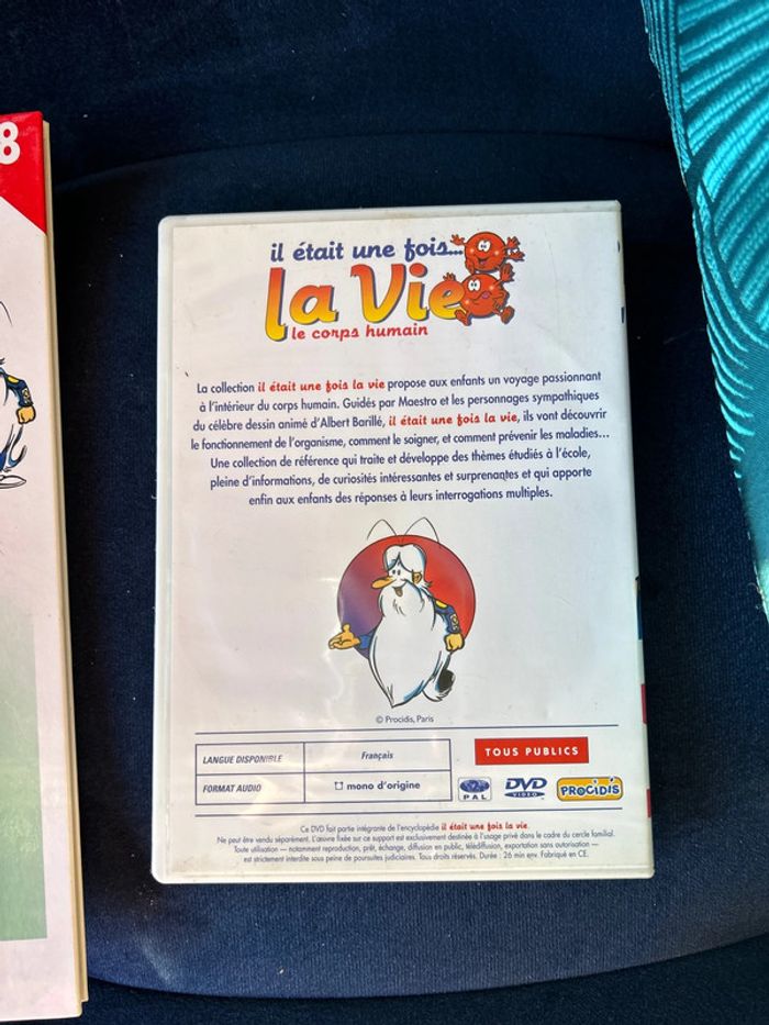 Livre et dvd numéro 8 collection la vie le corps humain - photo numéro 4