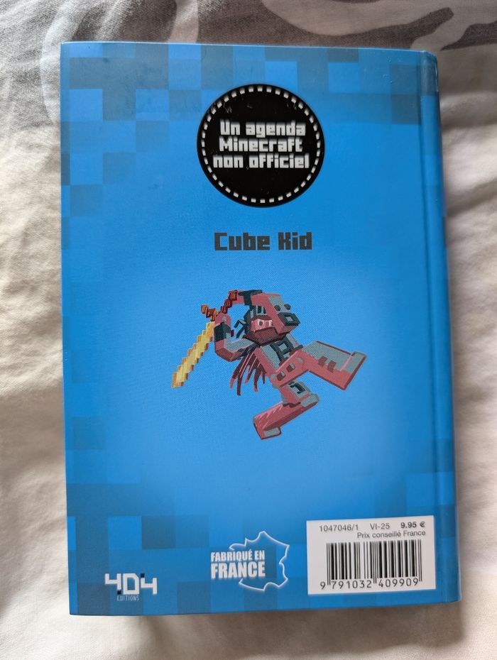 Agenda 2025-2026 Minecraft journal d'un noob - photo numéro 2