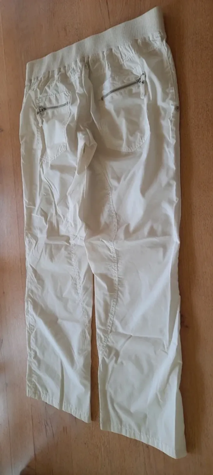 Pantalon blanc M - photo numéro 2