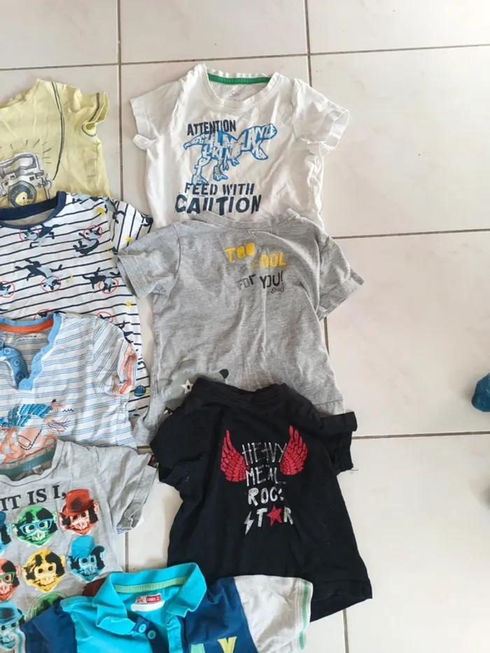 Lot été 3 ans 8 T shirts - photo numéro 5