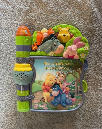 livre d’éveil électronique Vtech, Winnie L’ourson, dès 3M