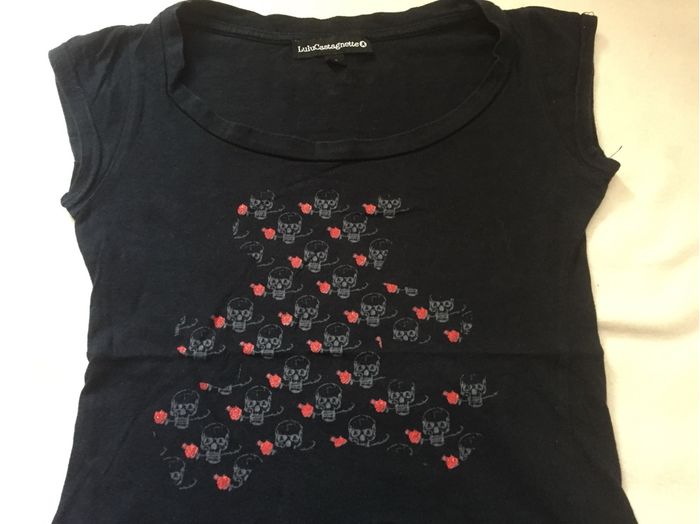 T-shirt ourson S lulu castagnette - photo numéro 3