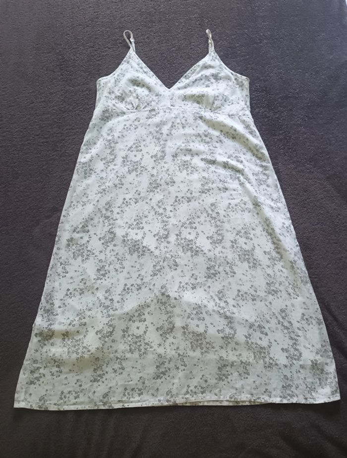 Robe à bretelles imprimé petites fleurs - photo numéro 9