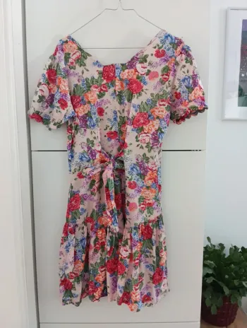 Robe a fleurs vintage tricobel