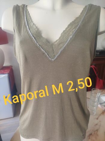Débardeur dentelle Kaporal