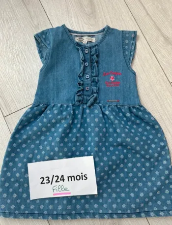 Robe manche courte