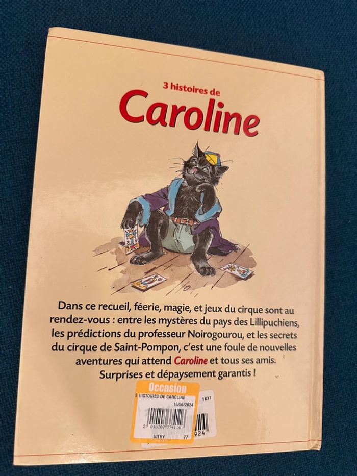 Livre rare recueil 3 histoires Caroline Hachette Grands albums bd Pierre Probst - photo numéro 2