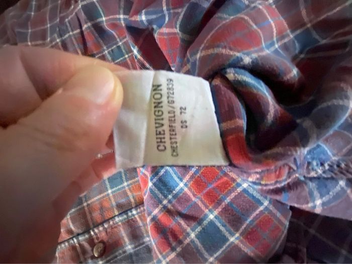 Chemise à carreaux Chevignon vintage homme taille XXL - photo numéro 16
