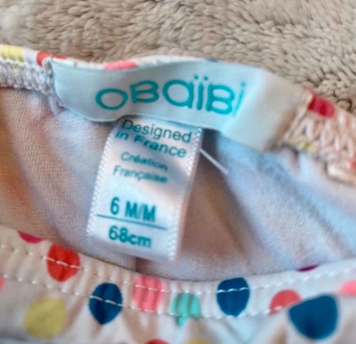 Maillot de bain Obaïbi 6mois - photo numéro 2