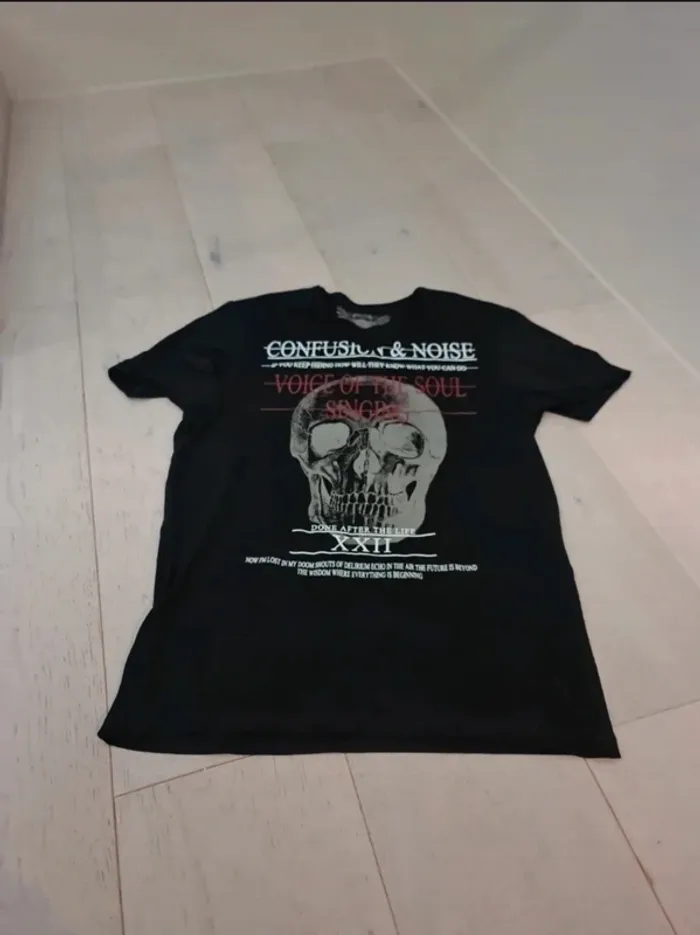 Tee-shirt Celio neuf taille S Rock'n Roll - photo numéro 2