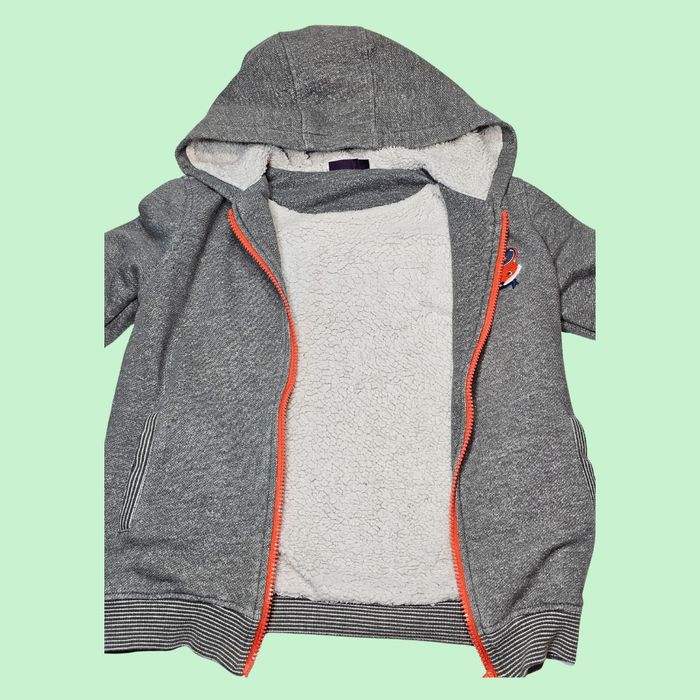 Veste chaude à capuche doublé sherpa – Sergent Major - Fox Cowboy – Taille 10 ans - photo numéro 3