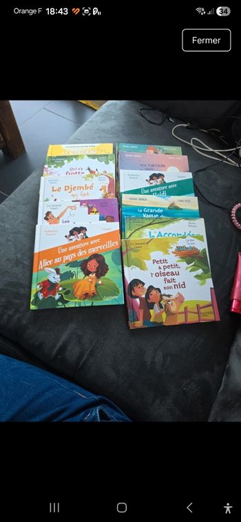 Lot de livres enfants