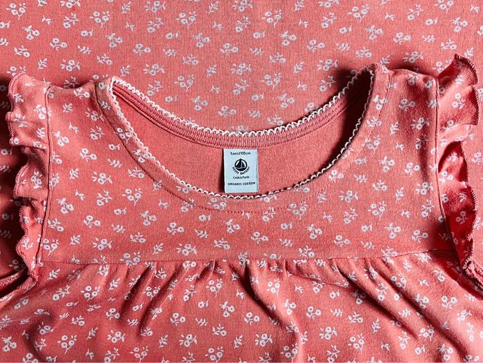 Chemise de nuit fleurie Petit bateau T-5 ans - photo numéro 3