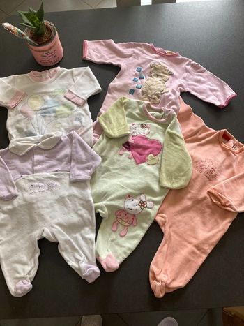 Pyjama vêtement enfant bébé fille 3 mois nuit garde robe