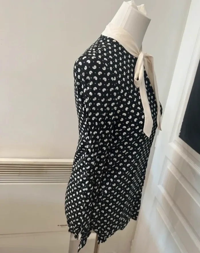 Claudie Pierlot, blouse, imprimée, femme,  taille 36 - photo numéro 5