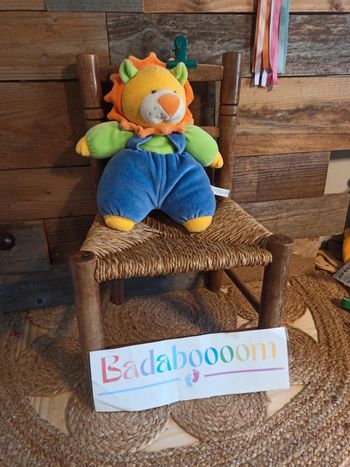 Peluche lion Auchan tbe