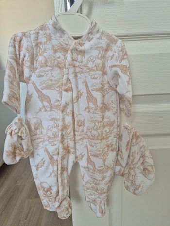 Pyjama bébé - Toile de Jouy
