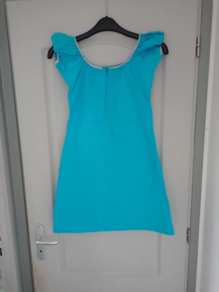 Robe bleu turquoise - photo numéro 2