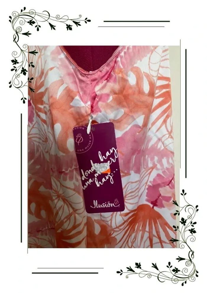 Blouse top débardeur Ilusion taille L - photo numéro 2