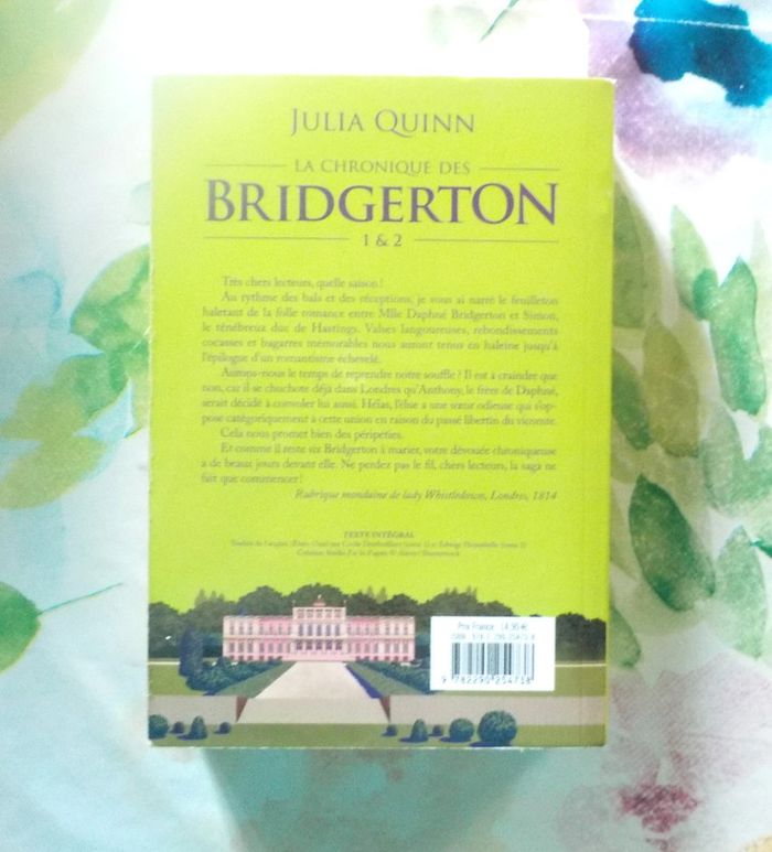 La chronique des Bridgerton T1&2 de Julia Quinn Ed. J'ai Lu - photo numéro 3