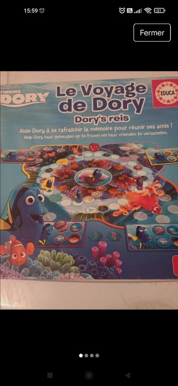 Jeux de société Dory