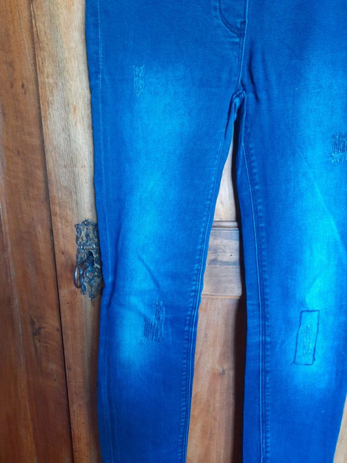Jean effet usé - photo numéro 3
