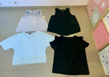 Lot de 4 hauts femme taille M