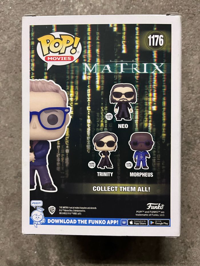 Funko pop matrix the analyst 1176 - photo numéro 2