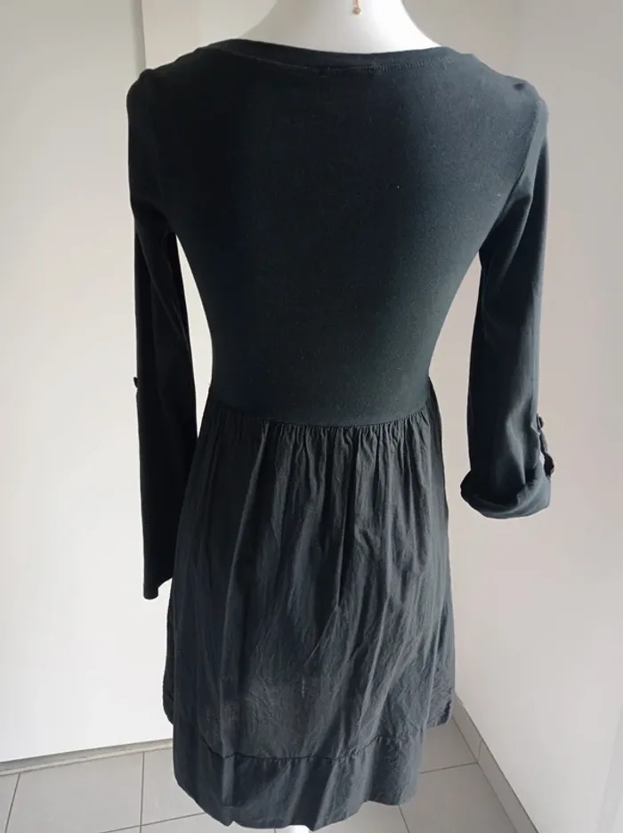 Robe noire avec manches trois quart ou longues T.S Loline - photo numéro 4