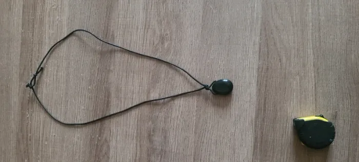 Collier pierre obsidienne - Créateur français - photo numéro 3