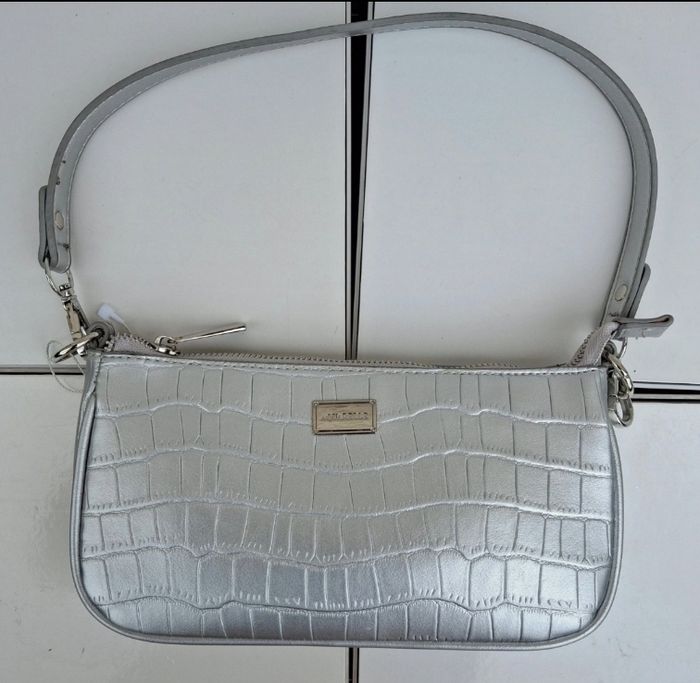 Sac à Main Argenté Métallisé Neuf Aquitaine