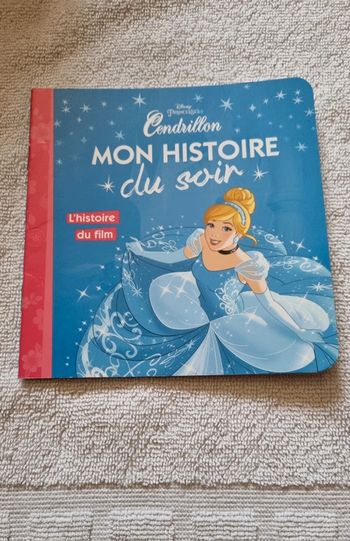 Livre mon histoire du soir cendrillon