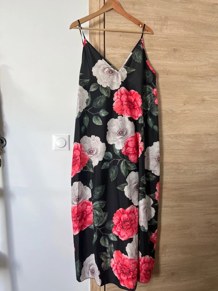 Longue robe fleurie