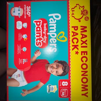 Pampers taille 8