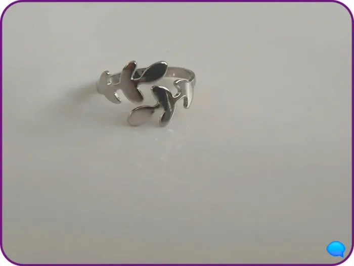 Bague argentée tendance – Acier inoxydable – Intemporelle & brillante