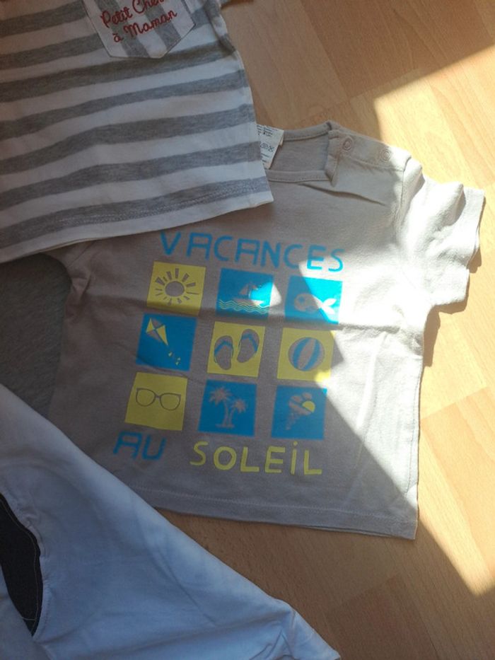 Lot tee-shirts 1an #bulledeBB - photo numéro 3