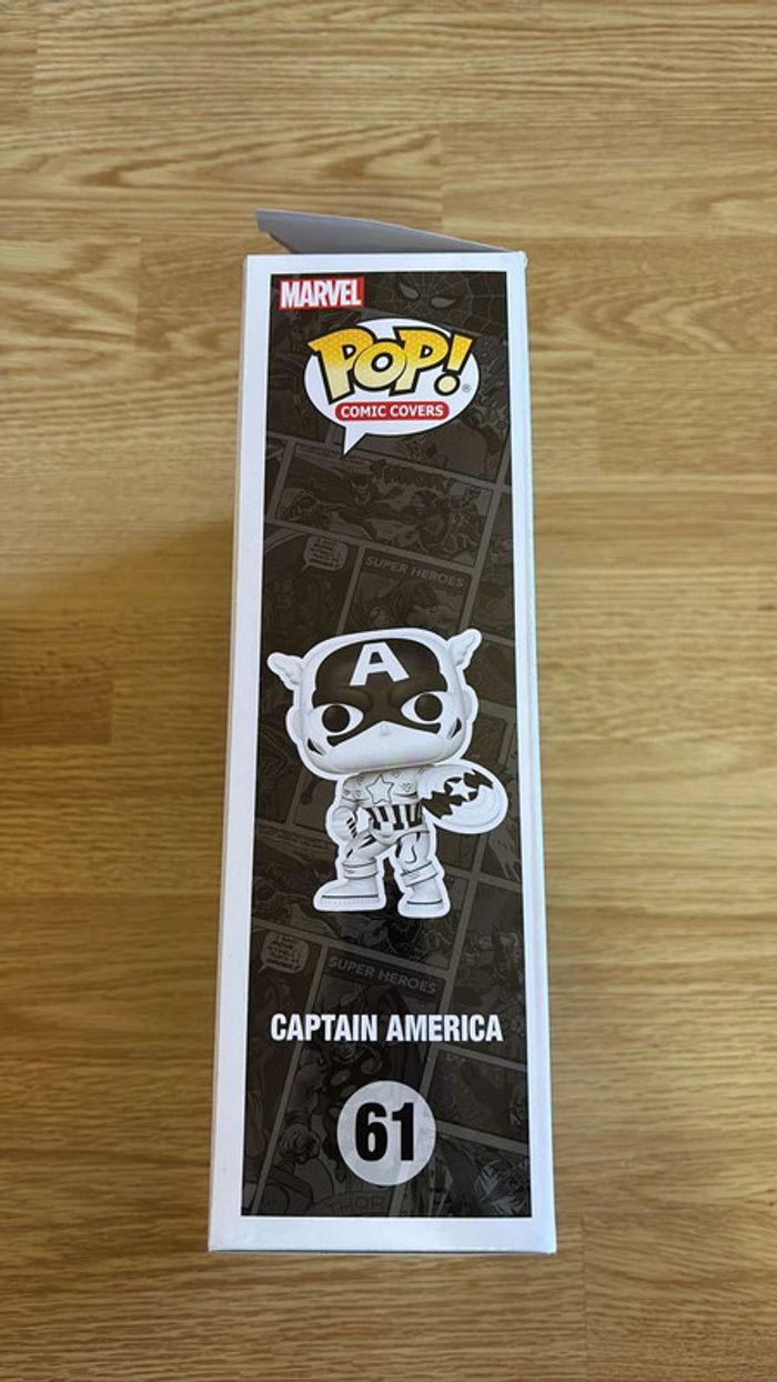 Funko Pop 61 Captain America - photo numéro 4
