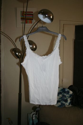 🌸 Top blanc à dentelles Taille 40 "Mango"  🌸