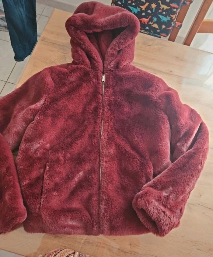 Manteau chaud femme réversible M gémo