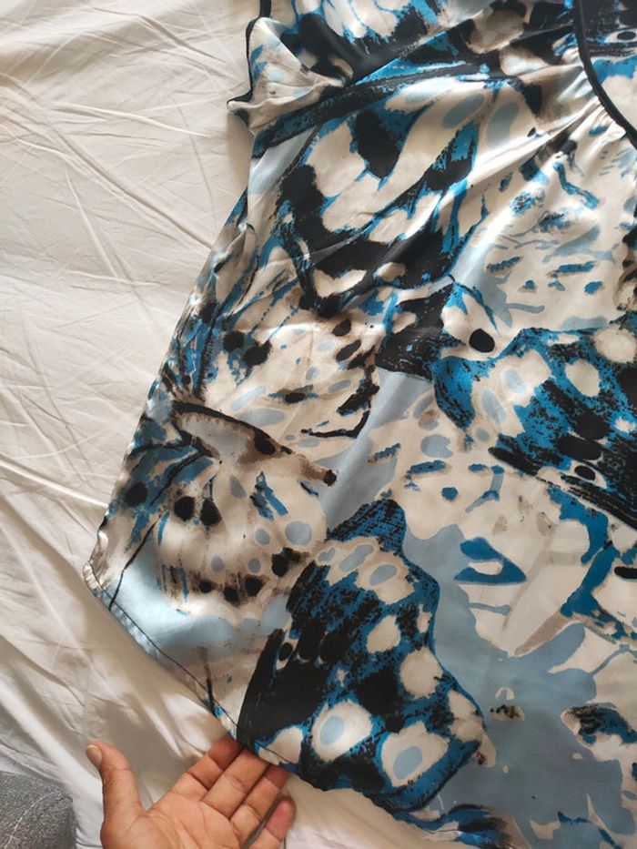 Jolie blouse motif papillon femme 42 M&Mode - photo numéro 6