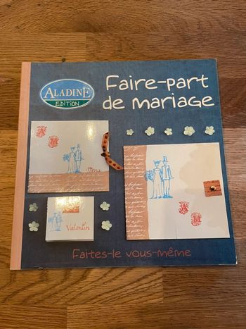 Livre Amandine Edition Faire-part de mariage 1 Faites le vous même