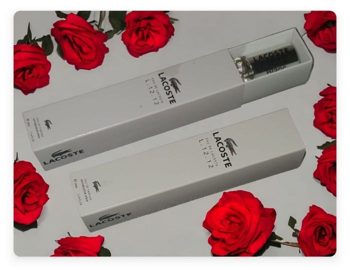 Parfums de poche Lacoste L12 12 blanc ✅