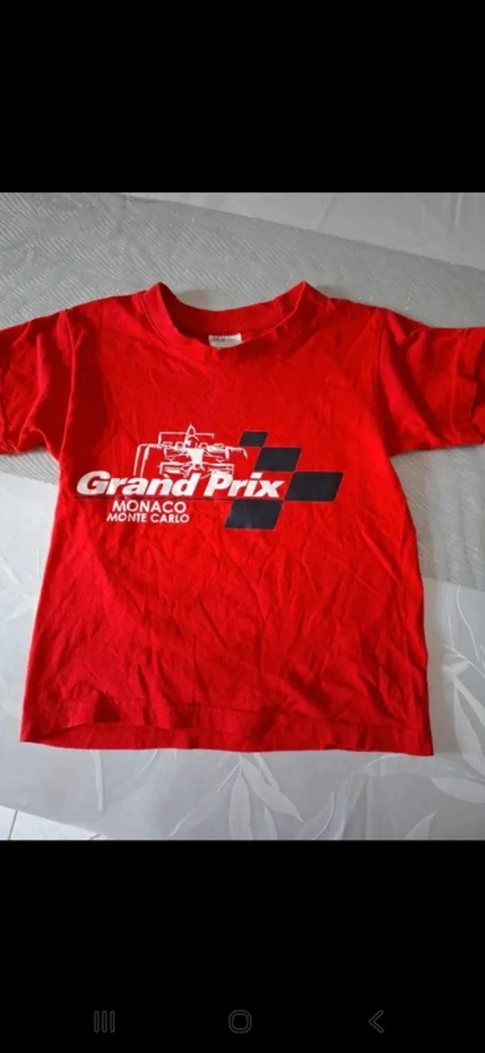 Tee shirt Grand Prix Monaco 3 ans