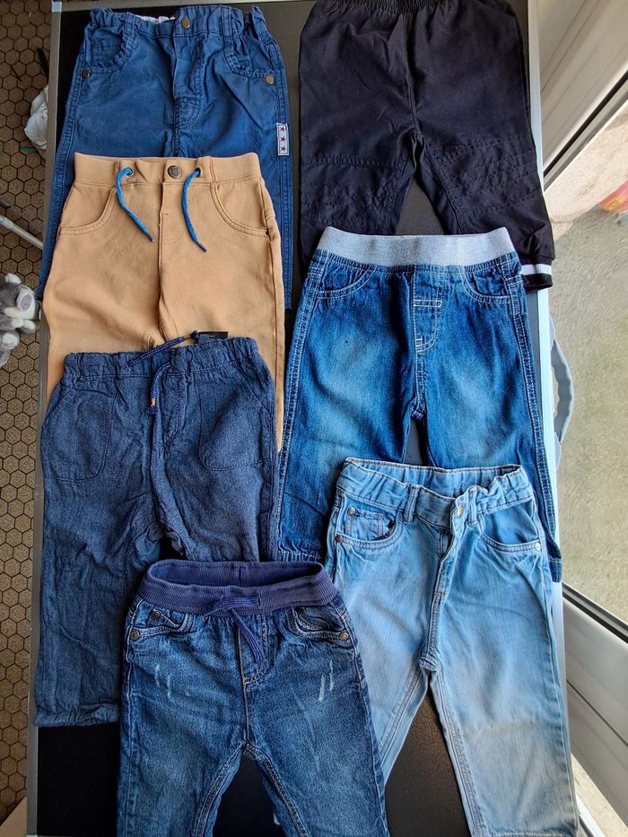 Lot pantalons