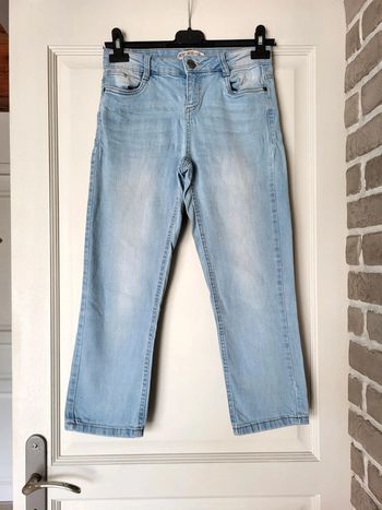 Jean court denim bleu clair Cache Cache
